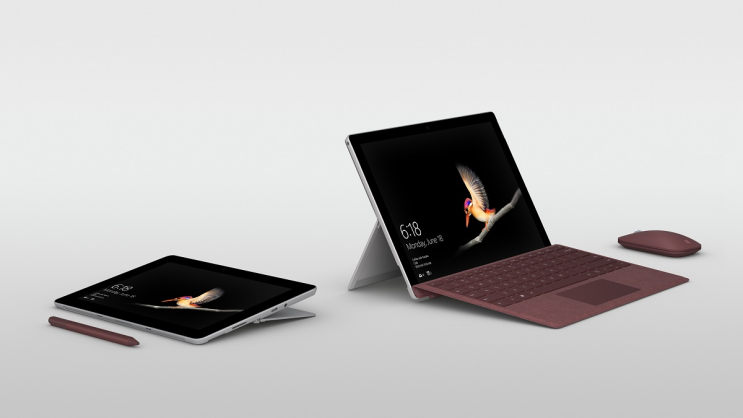 מתחרה חדש לאייפד: מיקרוסופט מציגה את טאבלט ה-Surface Go